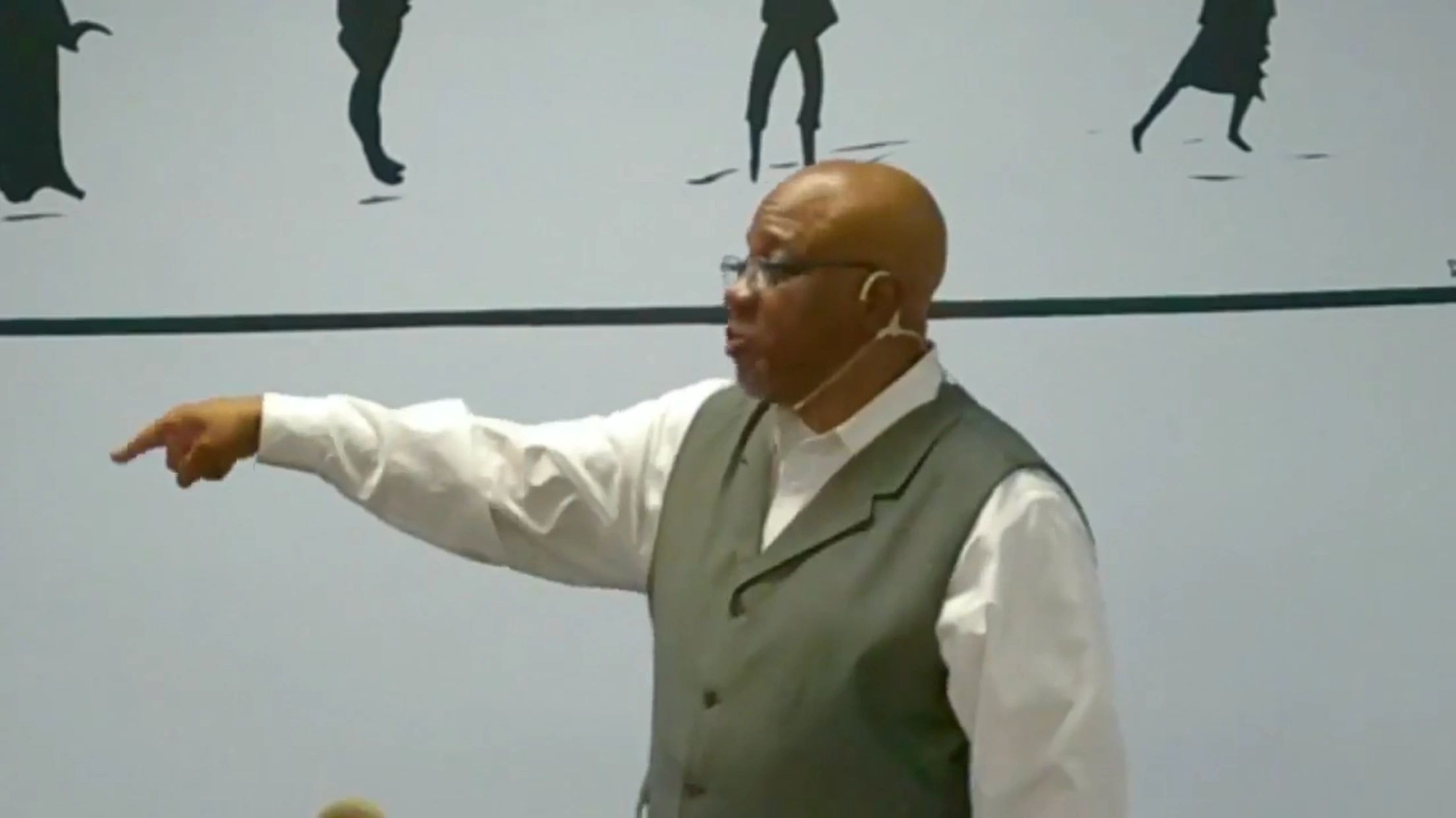 Bishop McIntyre at Temple Ministries